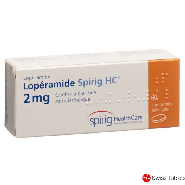 Loperamide 2 mg Spirig HC Filmtabl 60 pcs