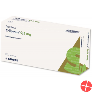 Crilomus Kaps 0.5 mg 50 pcs