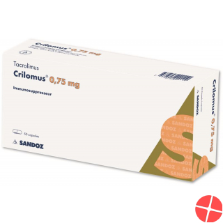 Crilomus Kapseln 0.75mg 50 Stück