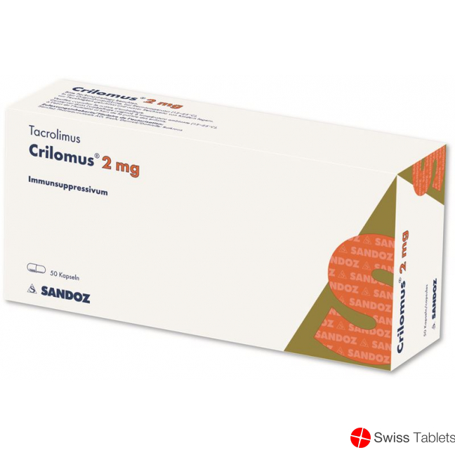 Crilomus Kaps 2 mg 50 pcs
