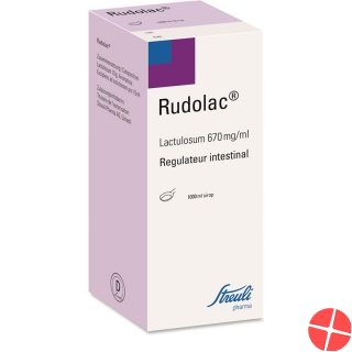 Rudolac syrup ml bottle in 1000
