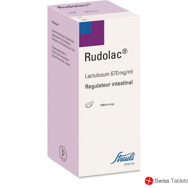 Rudolac syrup ml bottle in 1000