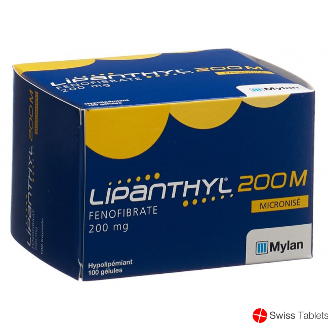 Lipanthyl 200 M Kaps 200 mg 100 pcs