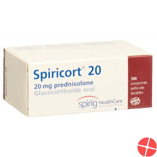 Spiricort 20 mg 100 tablets