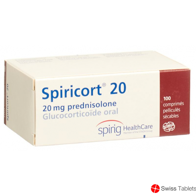 Spiricort Filmtabl 20 mg 100 pcs