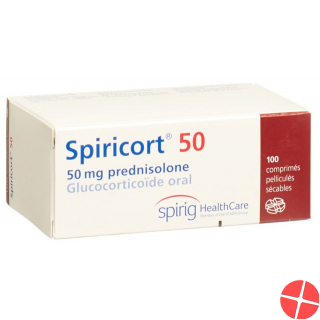 Spiricort 50 mg 100 tablets