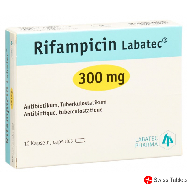 Rifampicin Labatec Kaps 300 mg of 10 pcs