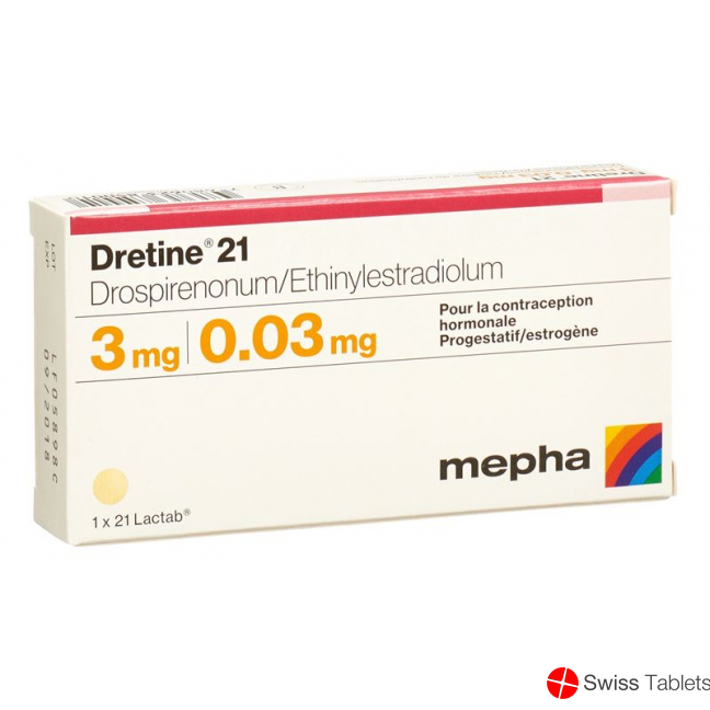 Dretine 21 Lactab 21 pcs