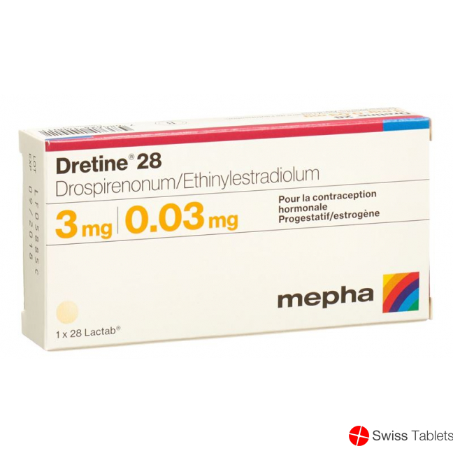 Dretine 28 Lactab 28 pcs