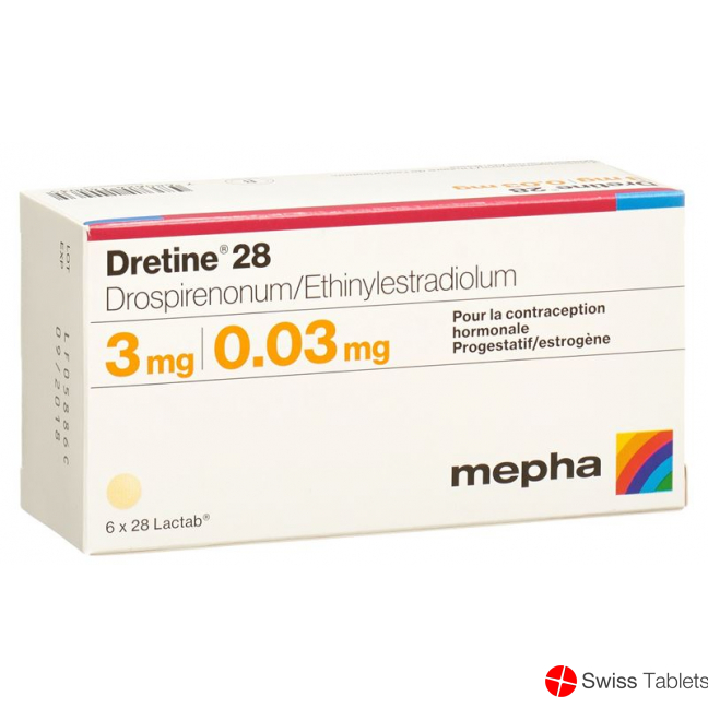 Dretine 28 Lactab 6 x 28 pcs