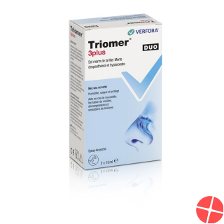 Triomer 3 Plus By Nasmer Nasenspray Duo 2x 15ml