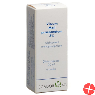 Iscador Viscum Mali Praeparatum 3% Dilutio aquosa 20 ml