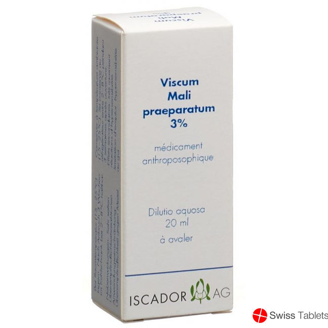 Iscador Viscum Mali Praeparatum 3% Dilutio aquosa 20 ml