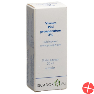Iscador Viscum Pini Praeparatum 3% Dilutio aquosa 20 ml