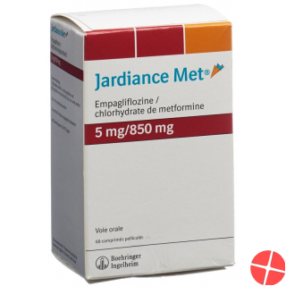 Jardiance Met Filmtabl 5 / 850mg 60 pcs