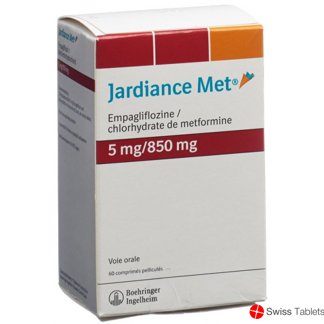 Jardiance Met Filmtabl 5 / 850mg 60 pcs