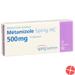 Dipyrone Spirig HC tbl 500 mg of 10 pcs