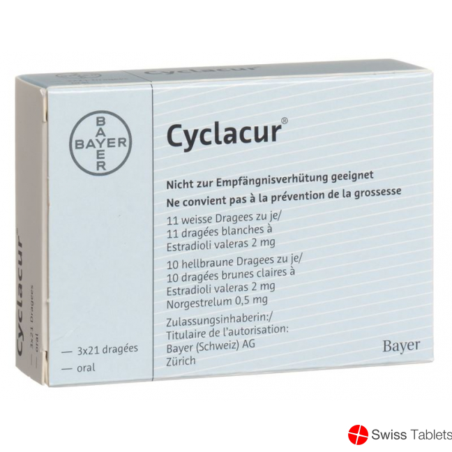Cyclacur Dragees 3x 21 Stück buy online