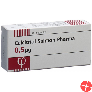 Calcitriol Salmon Pharma Kaps 0.5 mcg 30 pcs