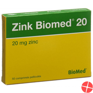 Zinc Biomed Filmtabl 20 50 pcs