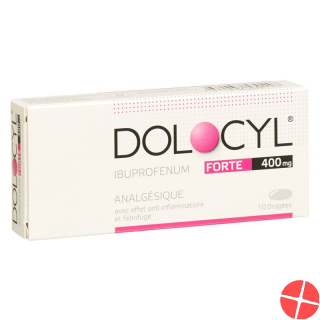 Dolocyl forte drag 400 mg of 10 pcs