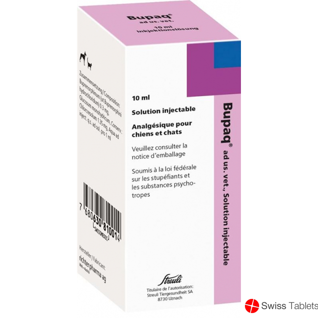 Bupaq Injektionslösung Ad Us.vet. Flasche 10ml buy online Bupaq Injektionslösung Ad Us.vet. Flasche 10ml buy online
