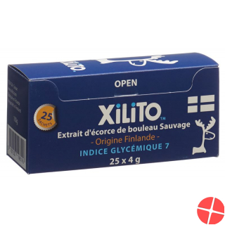 Xylitol Xilito Birkenzucker Finland 25 Battalion 4 g