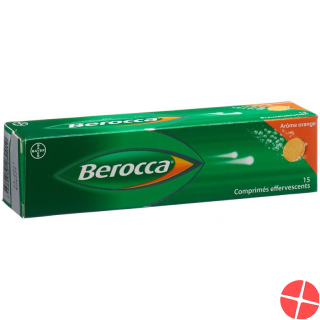 Berocca Brausetabl orange flavor 15 pcs