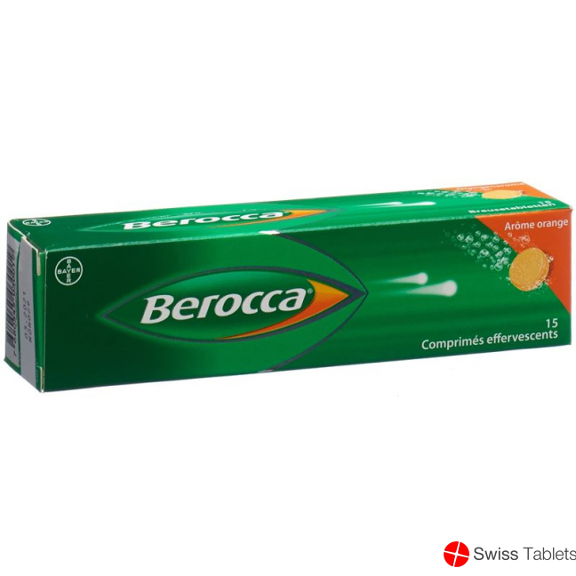 Berocca Brausetabl orange flavor 15 pcs