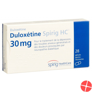 Duloxetine Spirig HC Kaps 30 mg 28 pcs