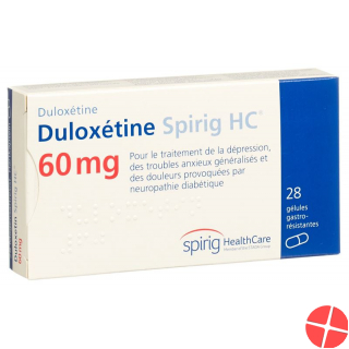 Duloxetine Spirig HC Kaps 60 mg 28 pcs