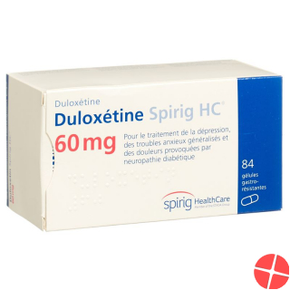 Duloxetine Spirig HC Kaps 60 mg 84 pcs
