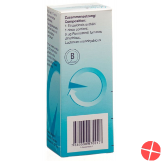Oxis Turbuhaler Inh PLV 6 mcg / dose 60 Dos