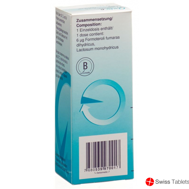 Oxis Turbuhaler Inh PLV 6 mcg / dose 60 Dos