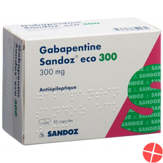 Gabapentin Sandoz eco Kaps 300 mg 50 pcs