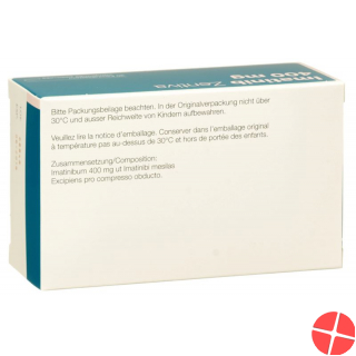 Imatinib Zentiva Filmtabl 400 mg 30 pcs