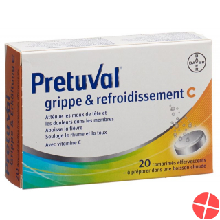 Pretuval flu and cold Brausetabl C 20 pcs