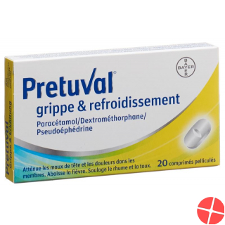 Pretuval flu and cold Filmtabl 20 pcs