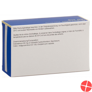 Duloxetine Zentiva Kaps 60 mg 84 pcs