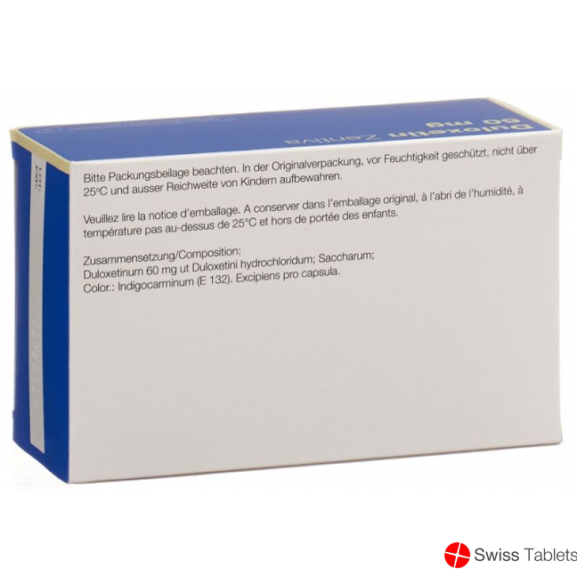 Duloxetine Zentiva Kaps 60 mg 84 pcs