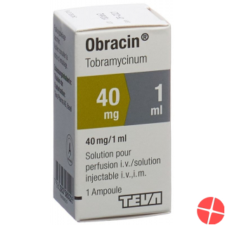 Obracin Injektionslösung 40mg/ml Durchstechflasche 1ml