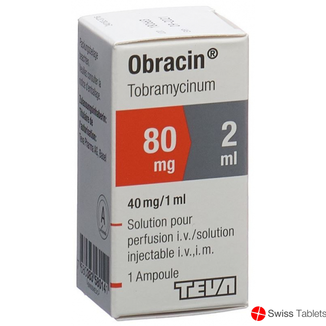 Obracin Injektionslösung 80mg/2ml Durchstechflasche 2ml buy online