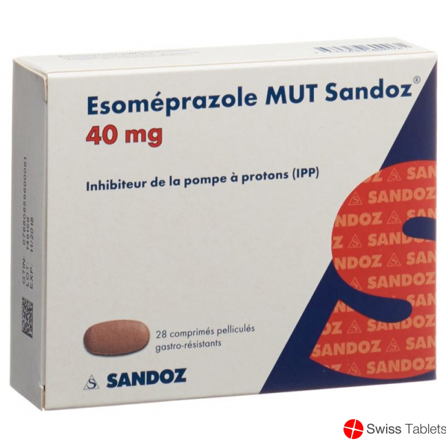 Esomeprazole MUT Sandoz Filmtabl 40 mg 28 pcs