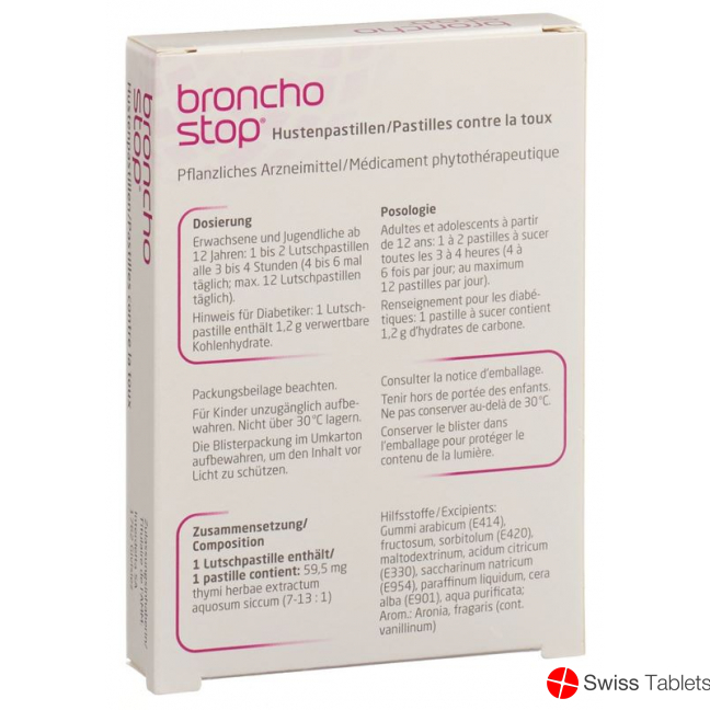 Bronchostop DUO cough drops 20 pc