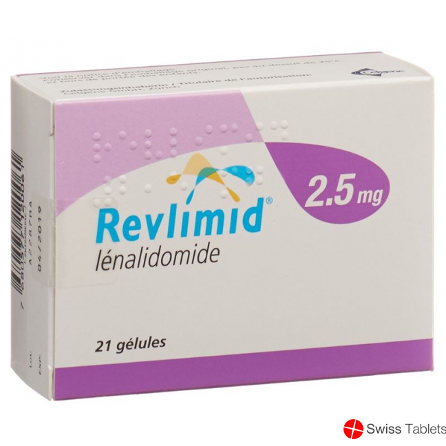 Revlimid Kapseln 2.5mg 21 Stück buy online
