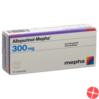 Allopurinol Mepha tbl 300 mg 30 pcs