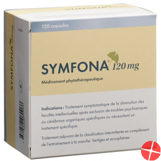Symfona Kaps 120 mg 120 pcs