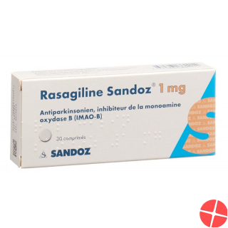 Rasagilin 1 mg 30 tablets Rasagilin 1 mg 30 tablets
