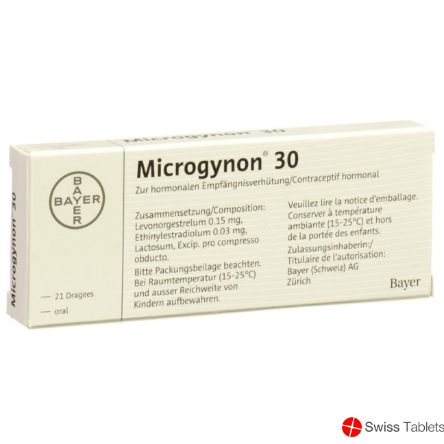Microgynon-30 21 Dragees buy online