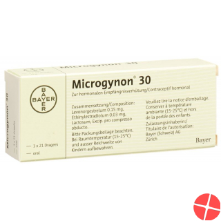 Microgynon-30 3x21 Dragees